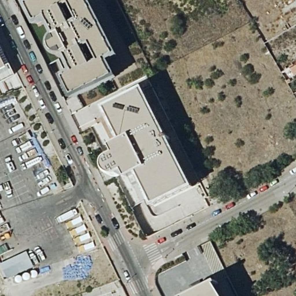 Aerial view of the grounds of Reggio Explora