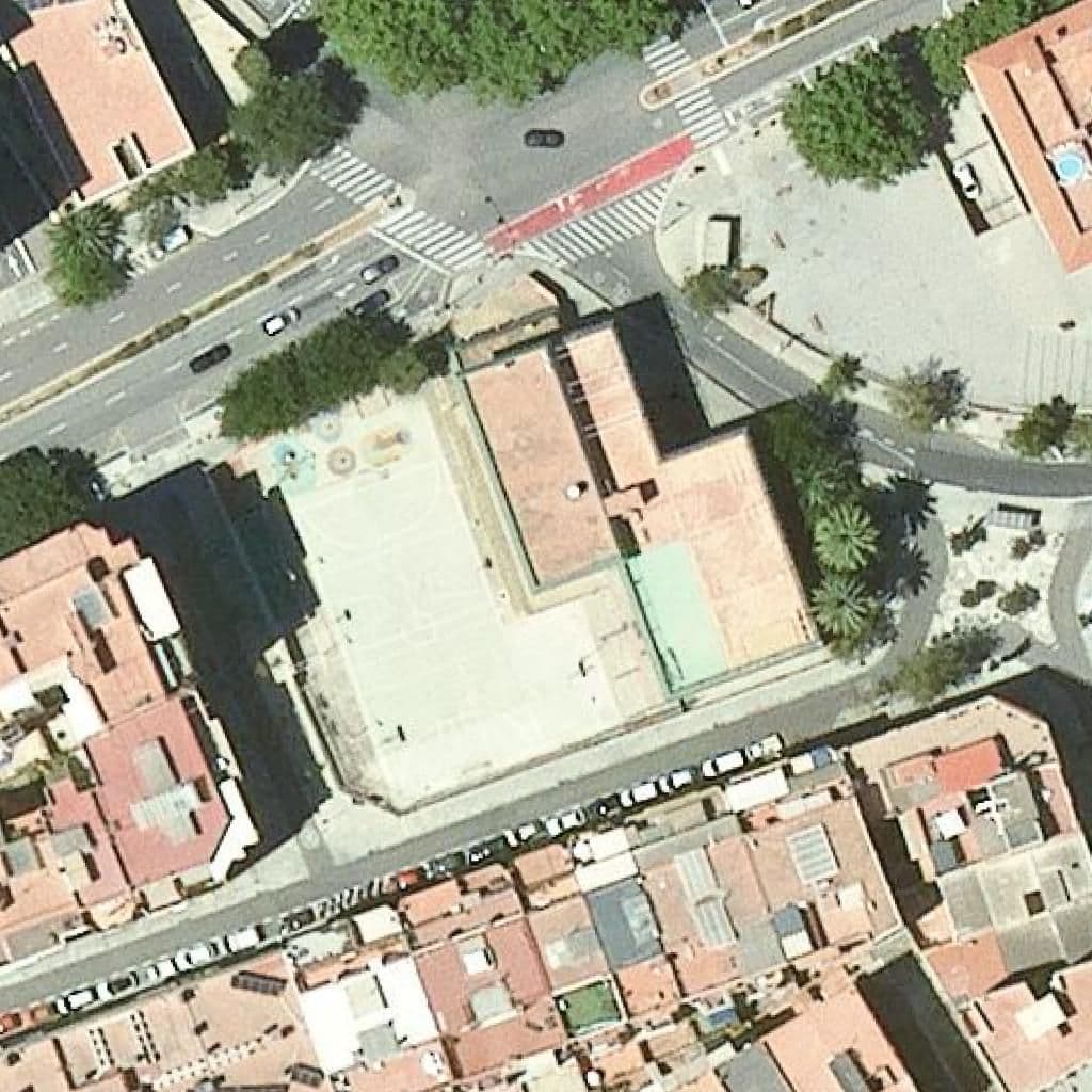 Aerial view of the grounds of Cee L'estel- Can Bori