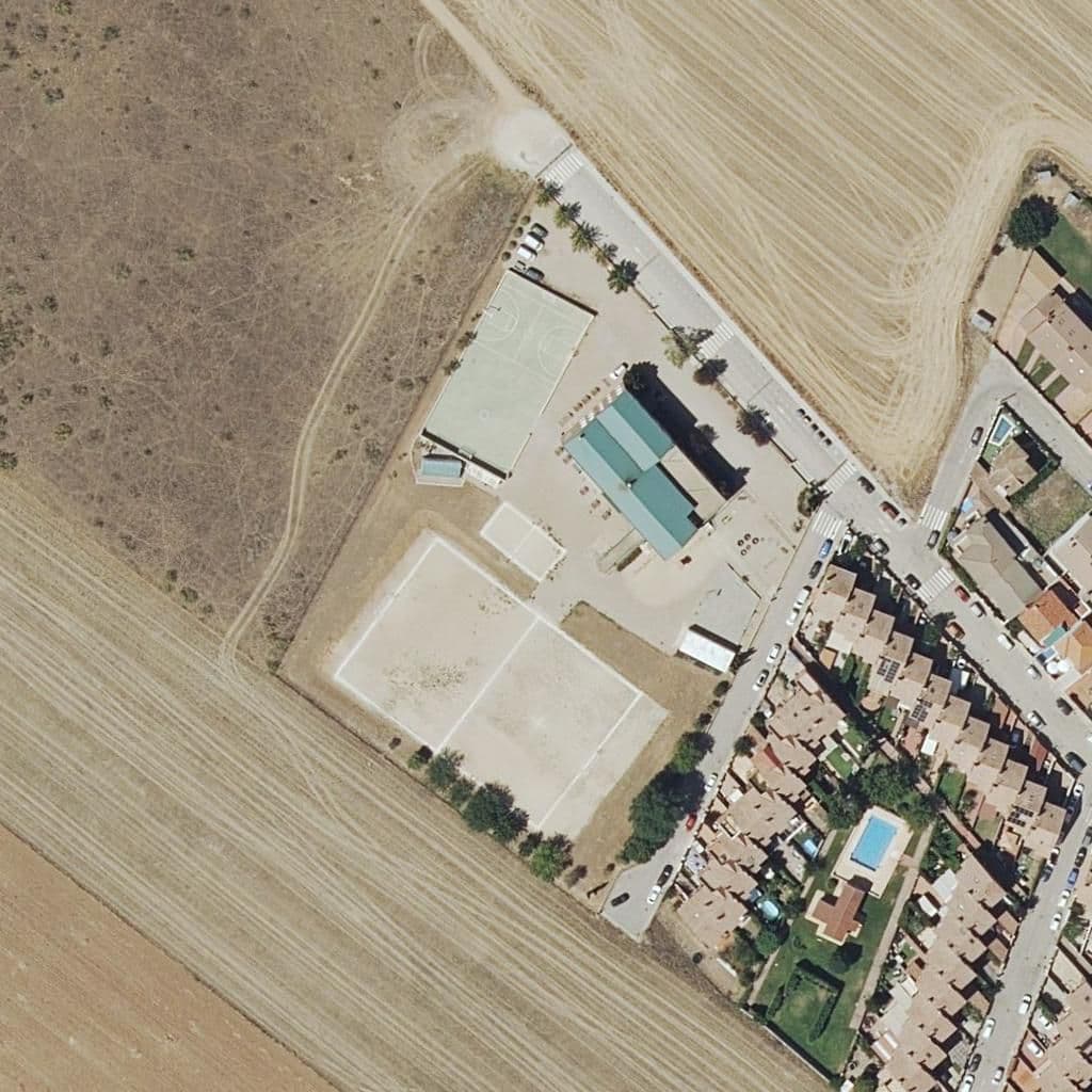 Aerial view of the grounds of Evangelical Christian Academy (Ee.uu)