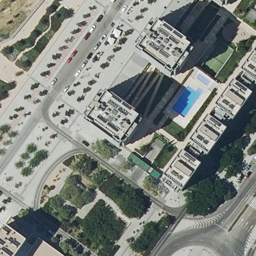 Vista aérea del recinto de Bichejos