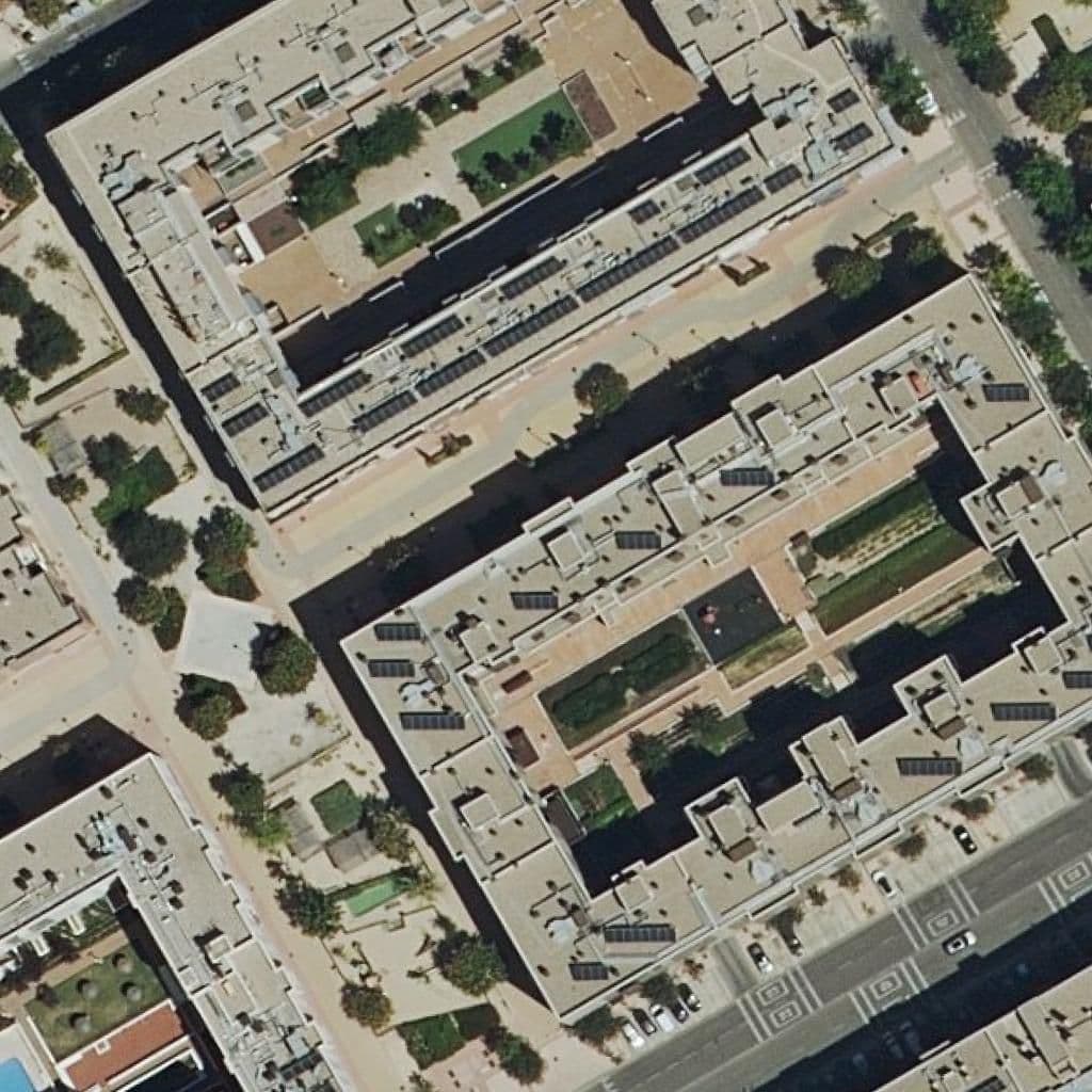Aerial view of the grounds of Kakelita Reggio