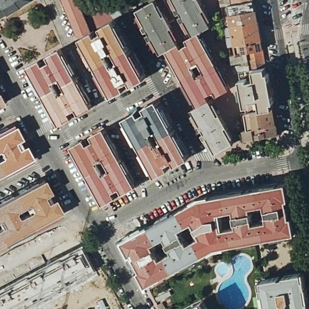 Aerial view of the grounds of Campus Fp Alcala De Henares It & Ciber Seguridad