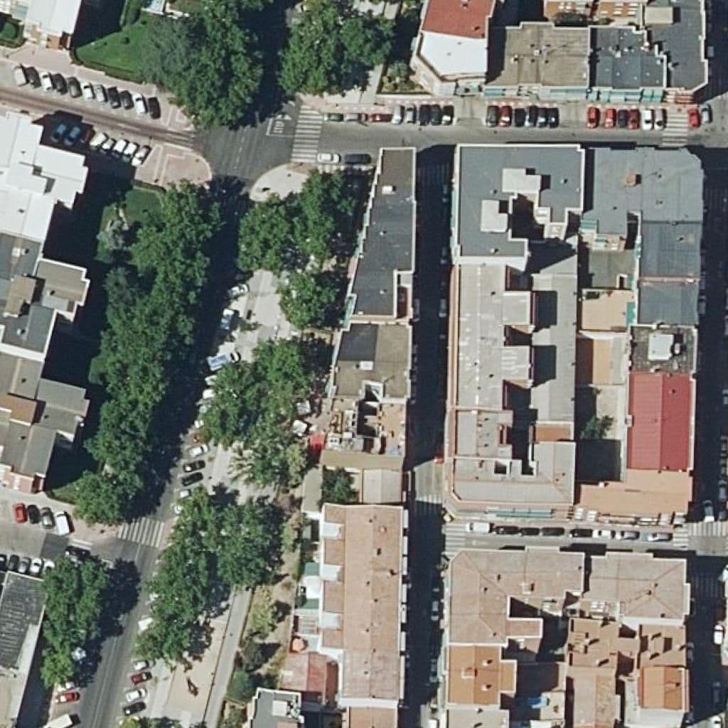 Вид сверху на территорию школы «Medac Madrid»