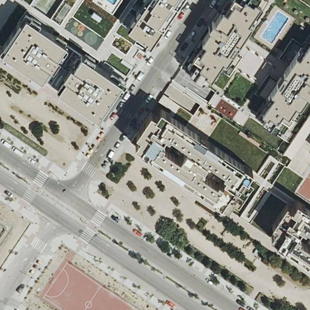 Aerial view of the grounds of Topochitos Iii