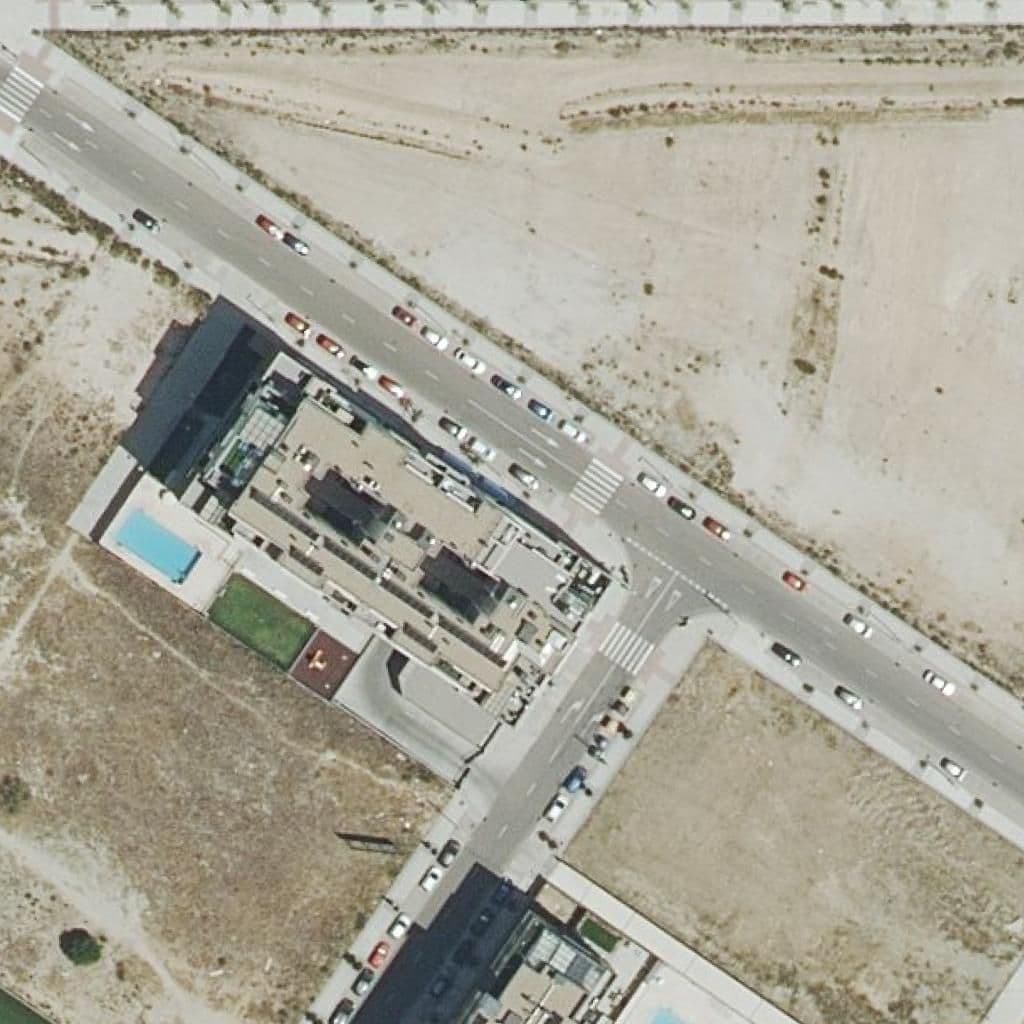 Aerial view of the grounds of Aupa Cañaveral