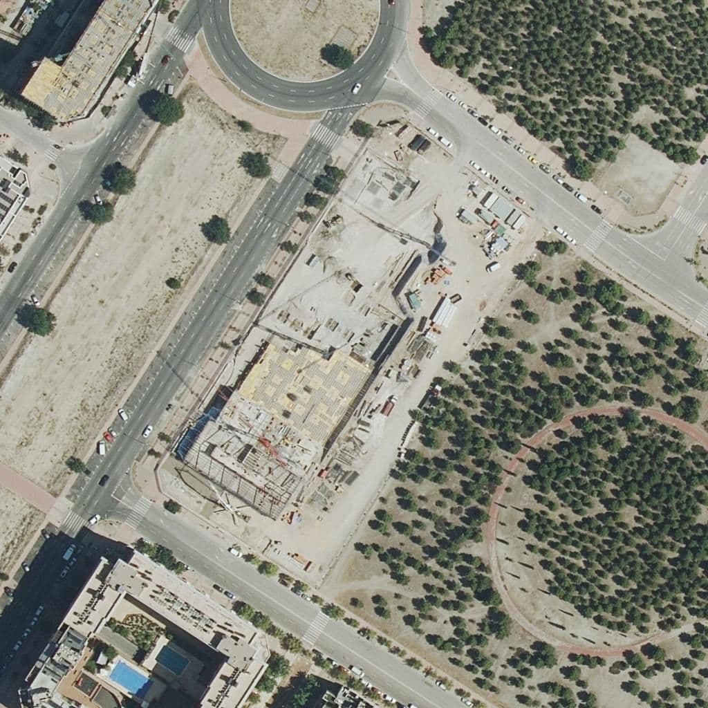 Aerial view of the grounds of Gsd Las Artes