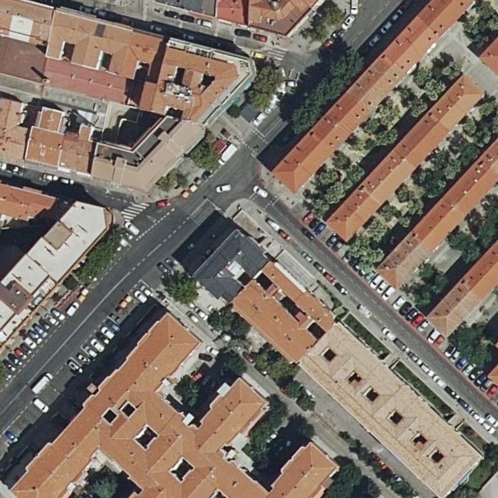 Aerial view of the grounds of My Little Peas Abrantes