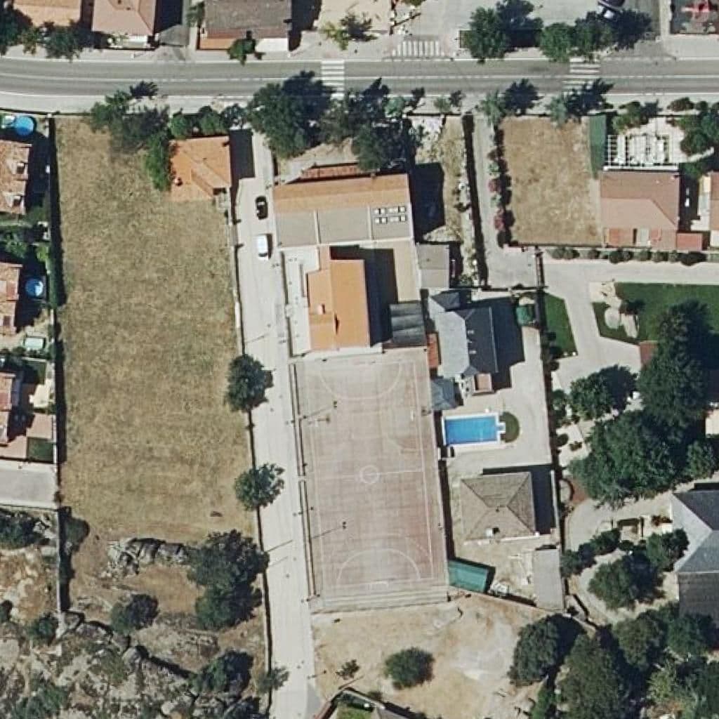 Aerial view of the grounds of Nº1 (Zarzalejo)