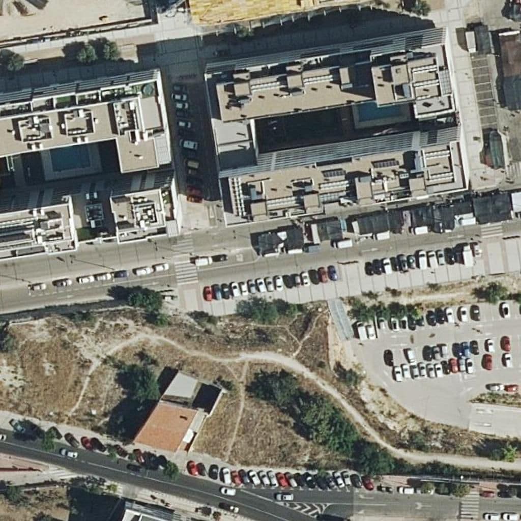 Vista aérea del recinto de El Jardín De Los Sueños