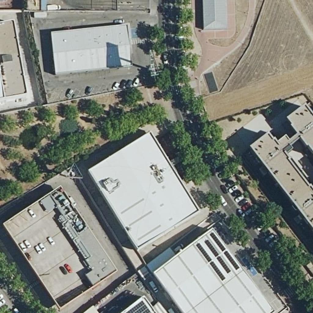 Aerial view of the grounds of Cdm Escuela De Futuros Profesionales