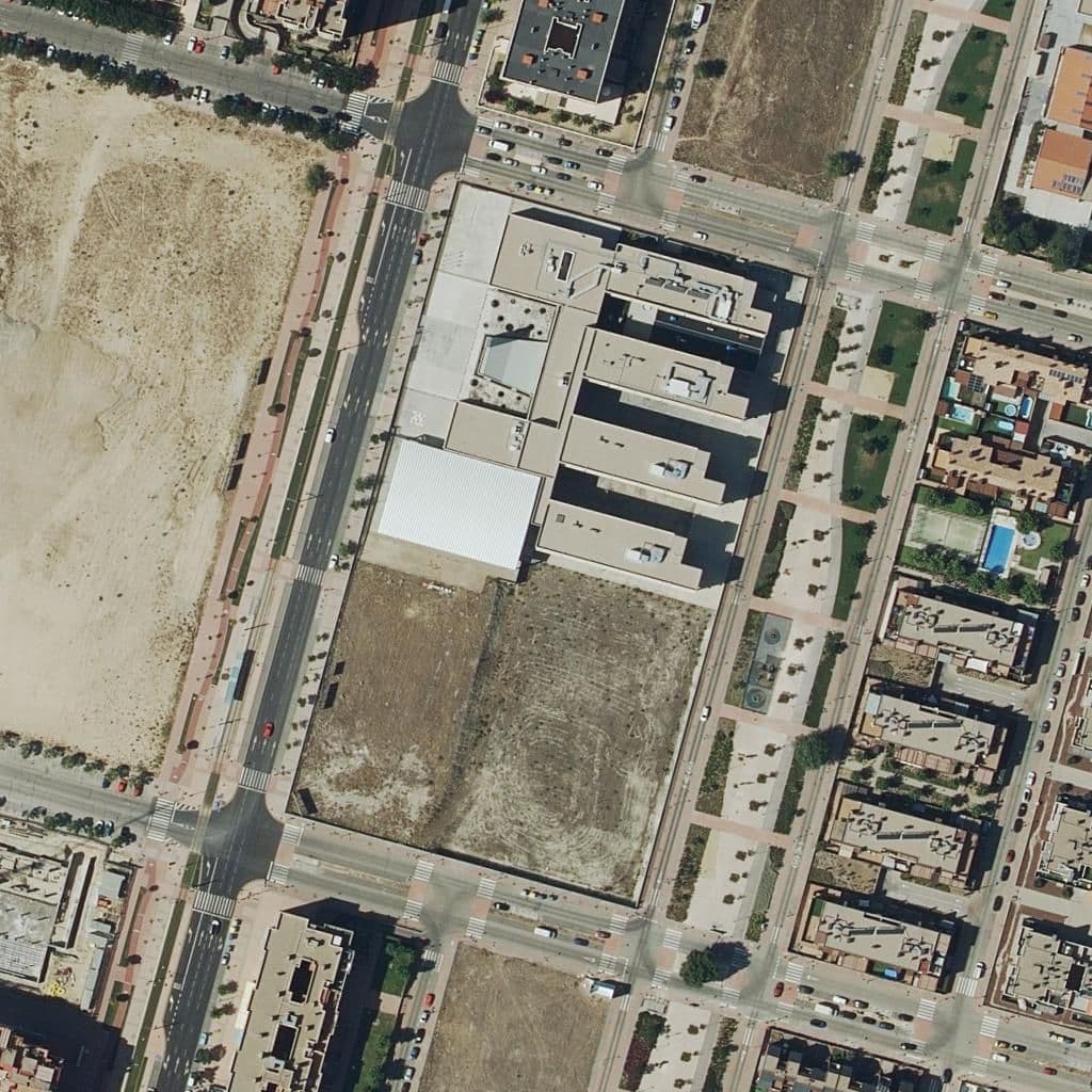 Aerial view of the grounds of Proeduca Formación Profesional Iii
