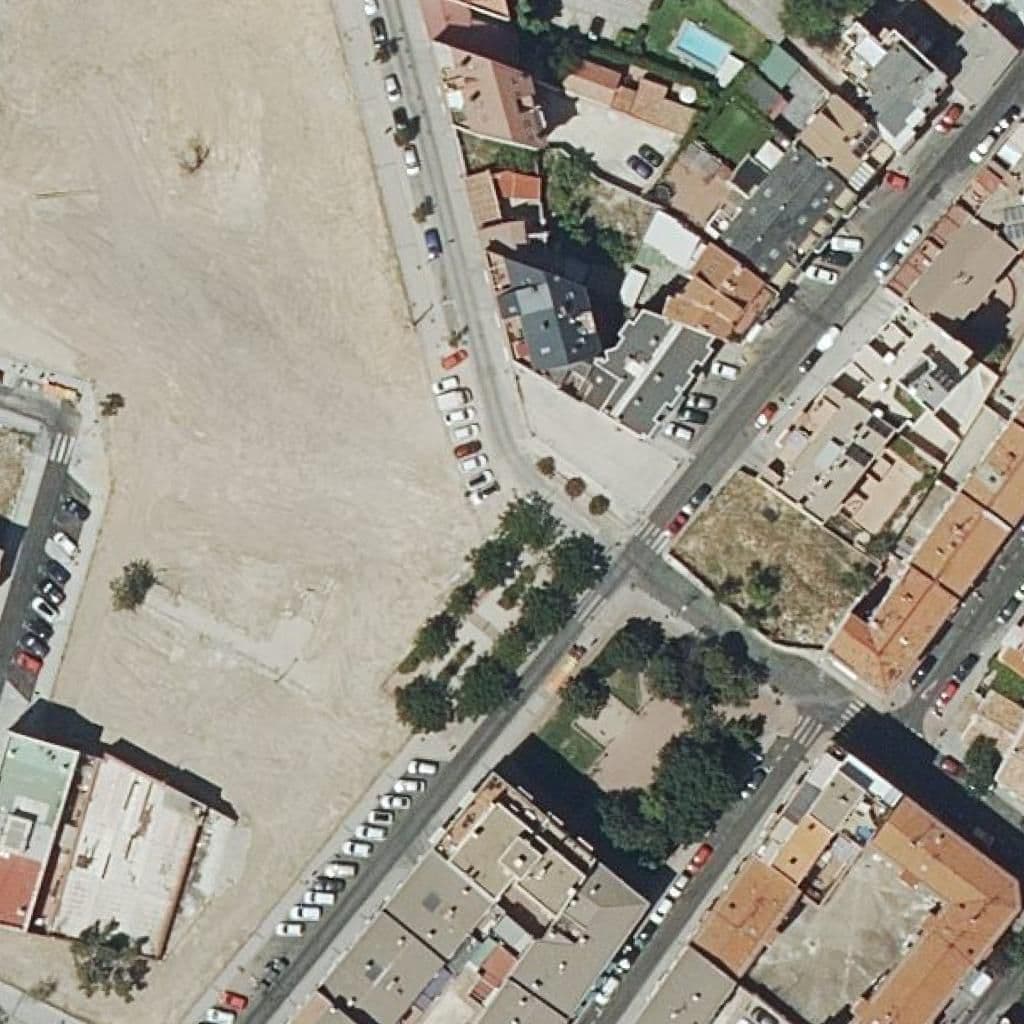 Aerial view of the grounds of Escuela Infantil Maria Moliner