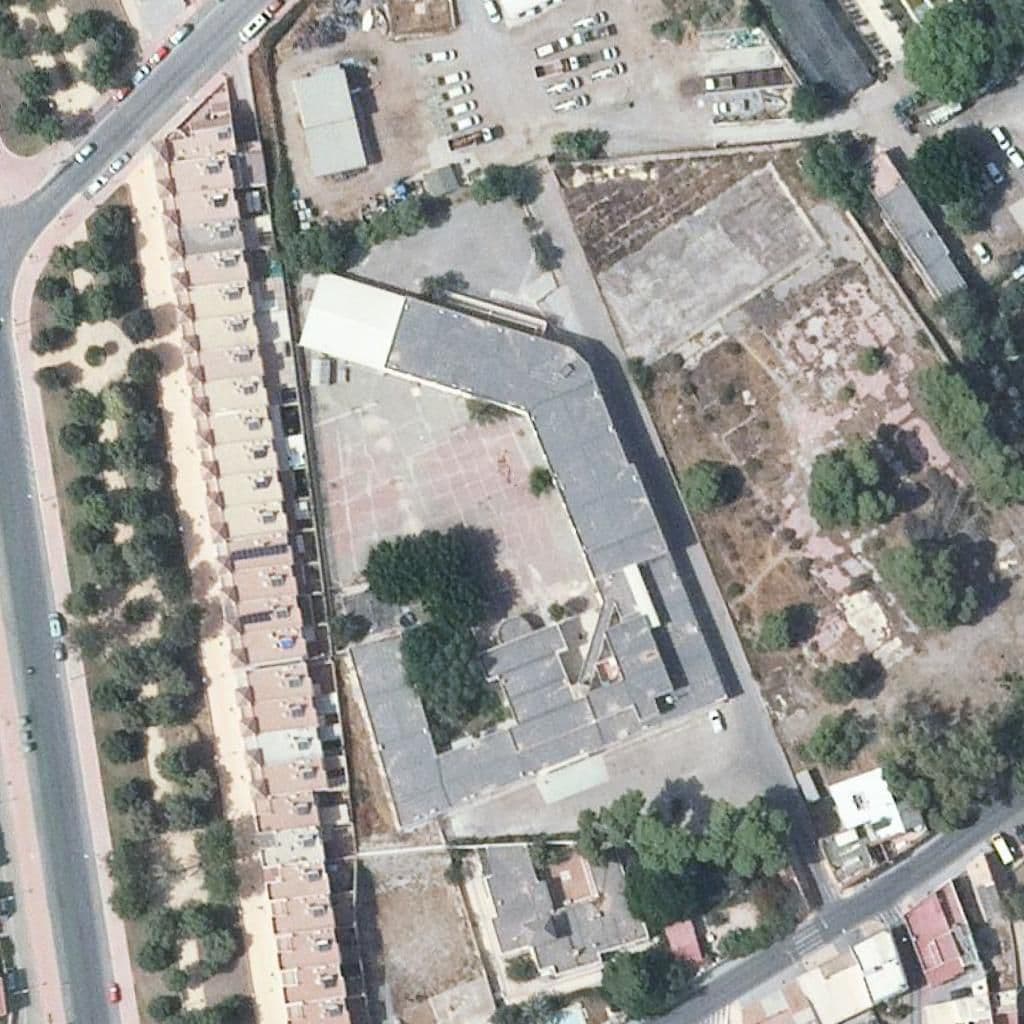 Вид згори на територію школи «Provincial Princesa Sofía»