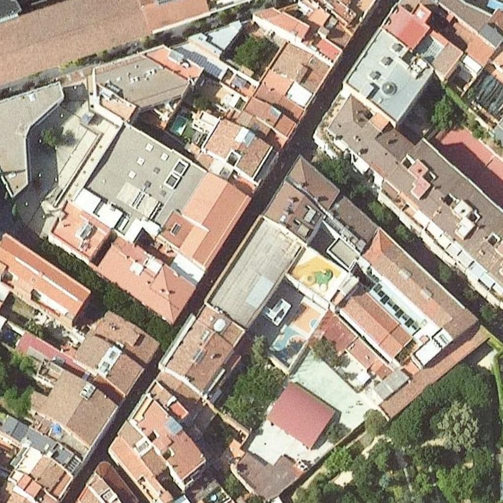Aerial view of the grounds of Creixen Terrassa