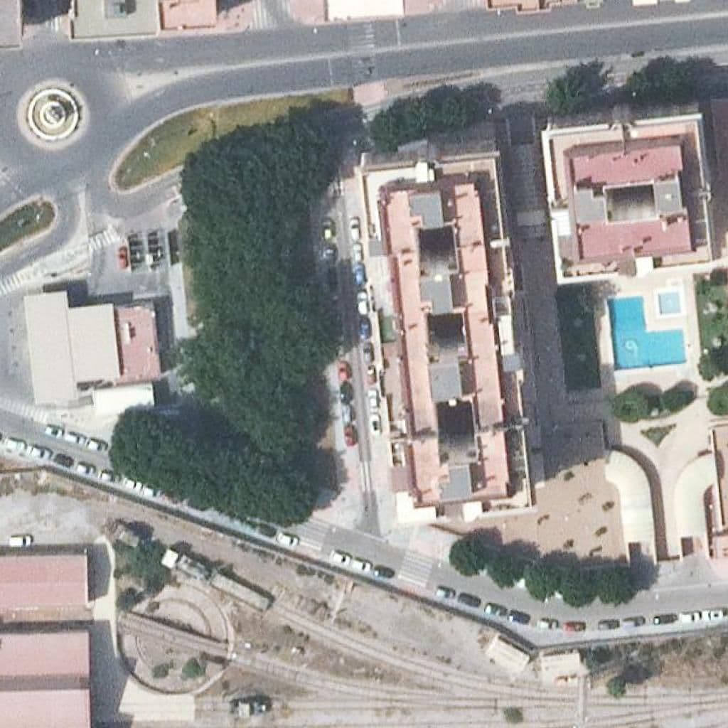 Aerial view of the grounds of Las Góndolas I