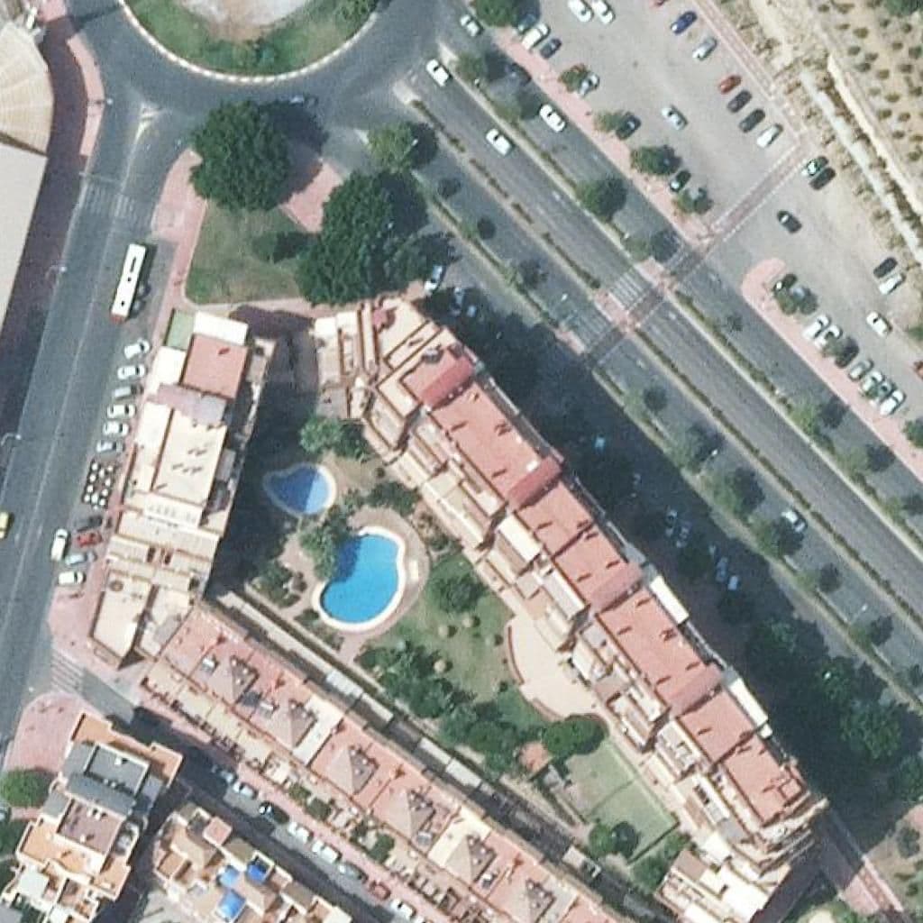 Aerial view of the grounds of Villa Jardín Ii