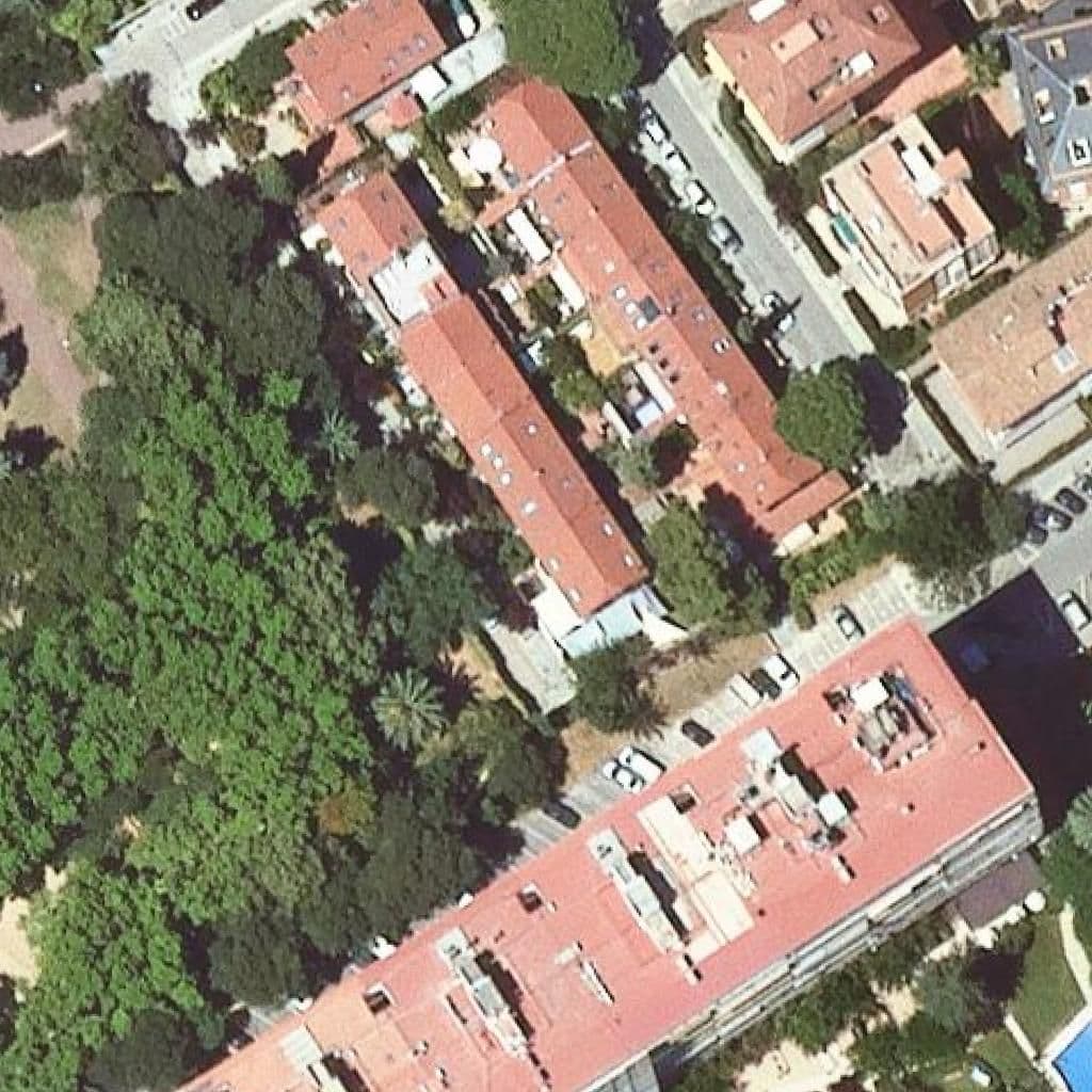 Aerial view of the grounds of Llar D'infants Sarrià