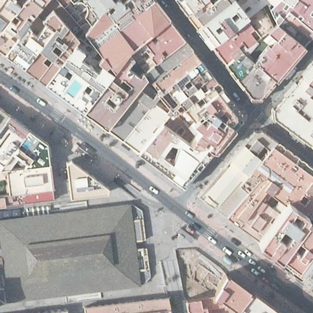 Aerial view of the grounds of Emma