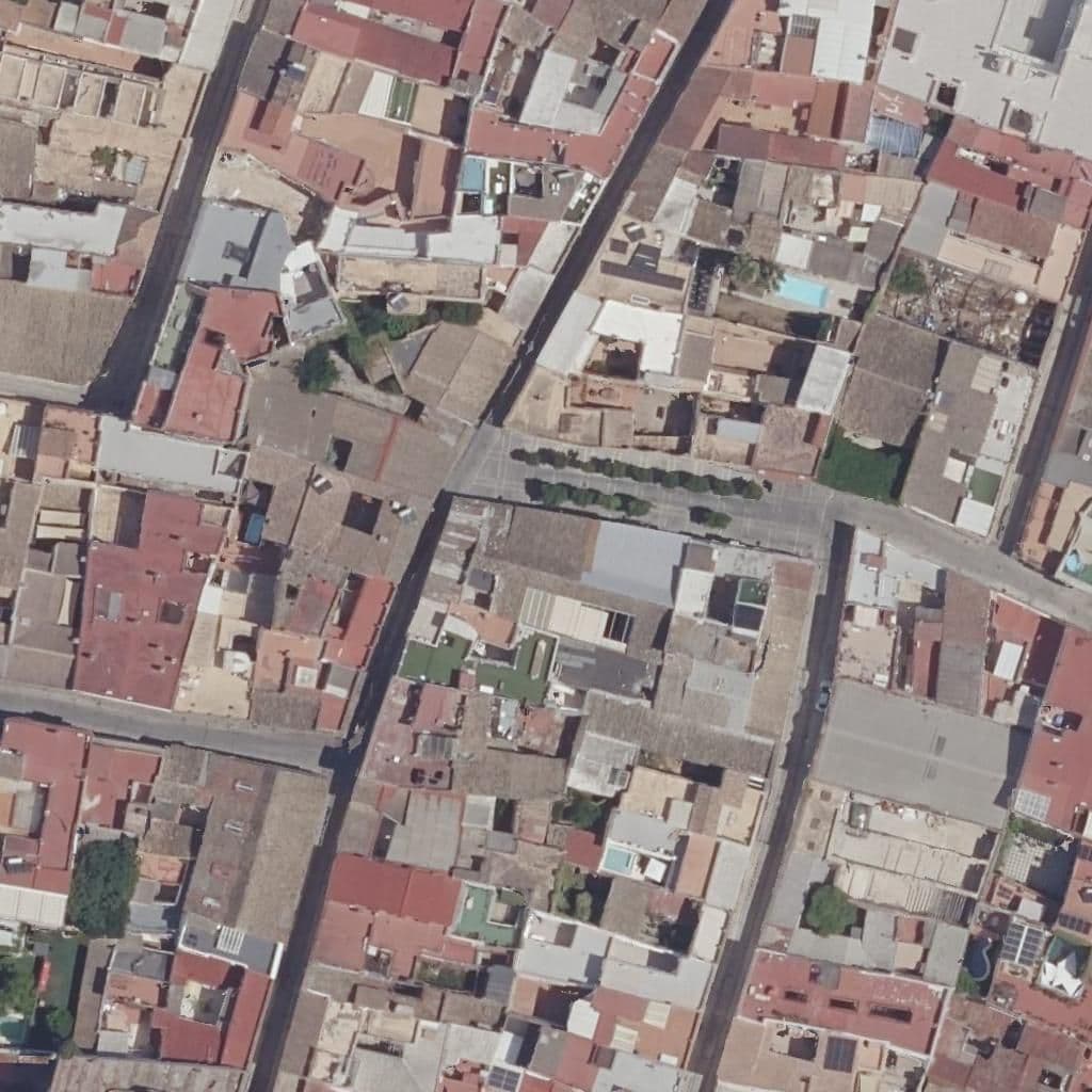 Aerial view of the grounds of El Centro