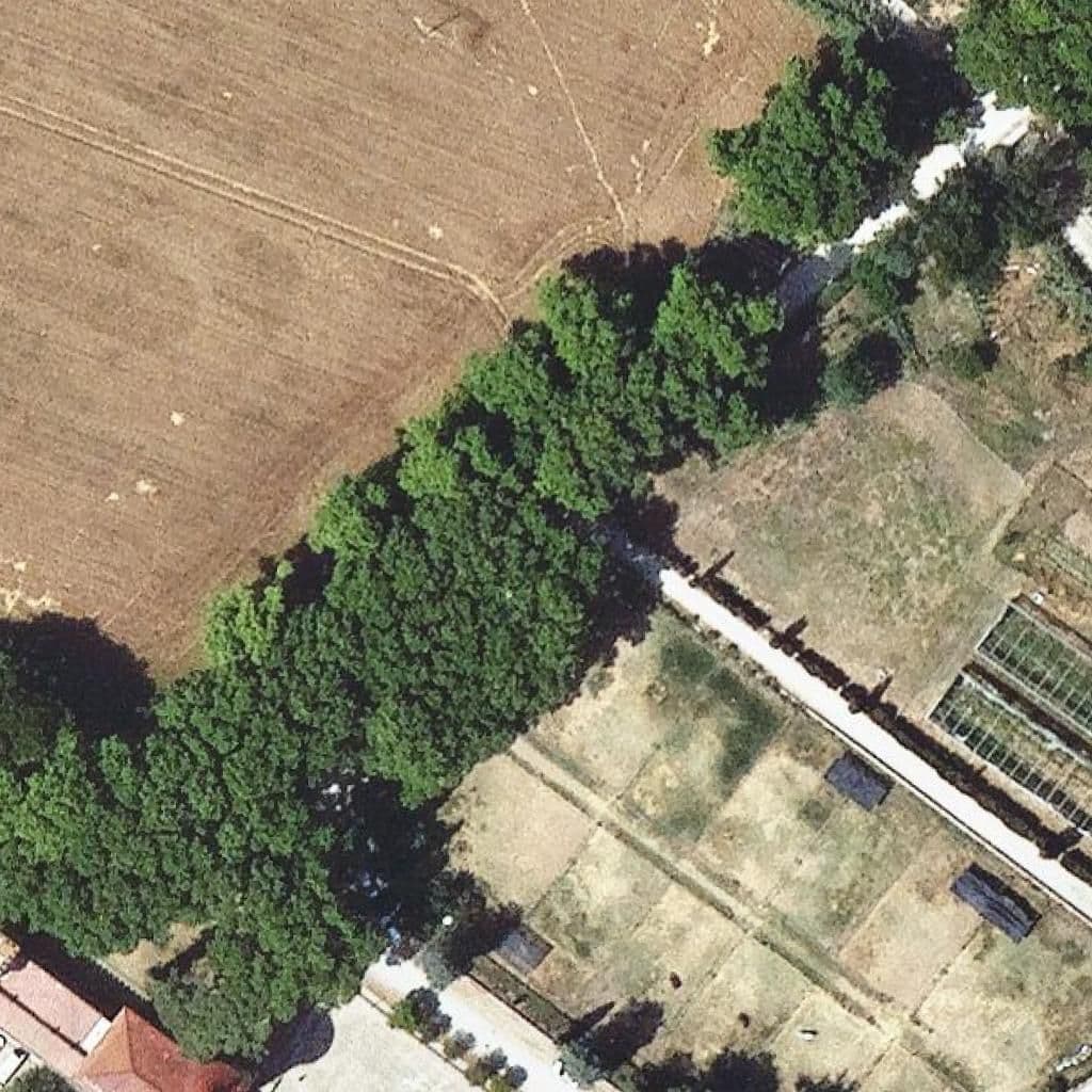 Aerial view of the grounds of Barcanova