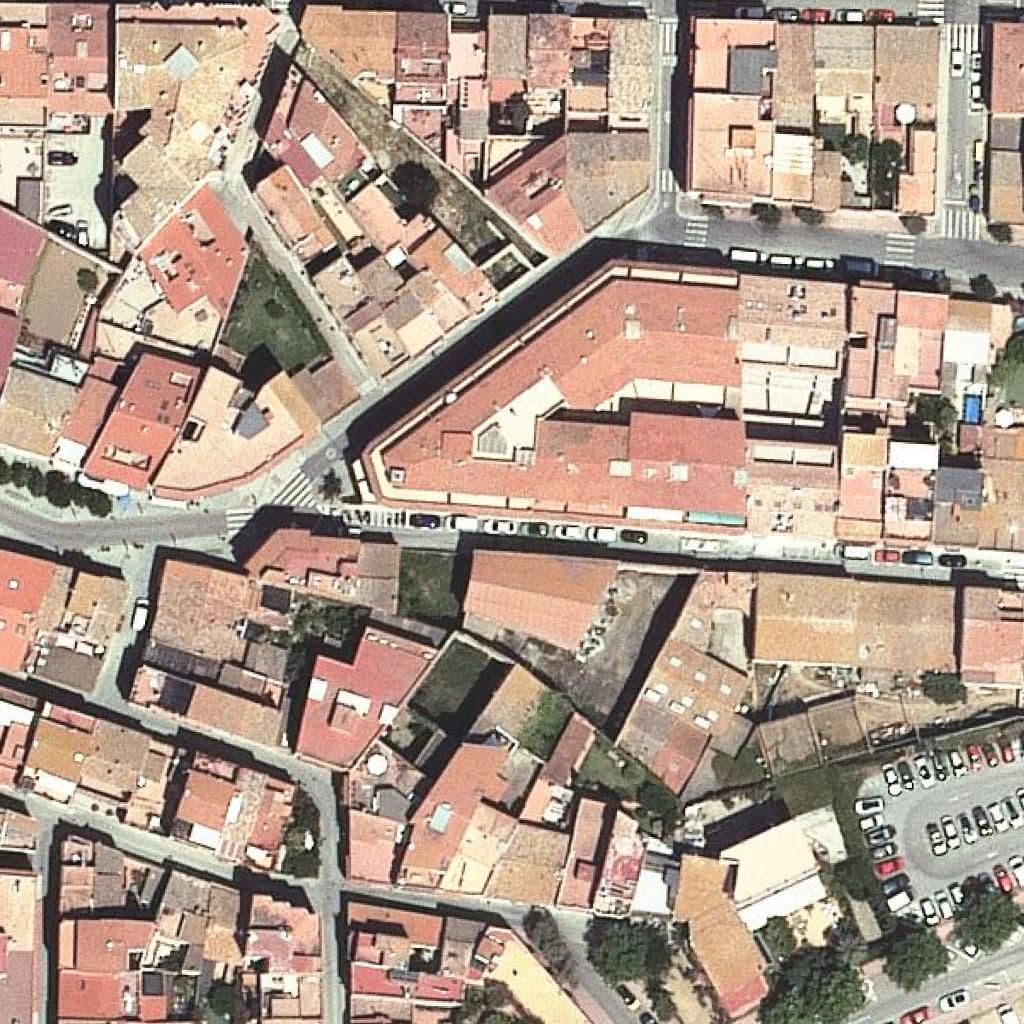 Aerial view of the grounds of Cfa De Palamós