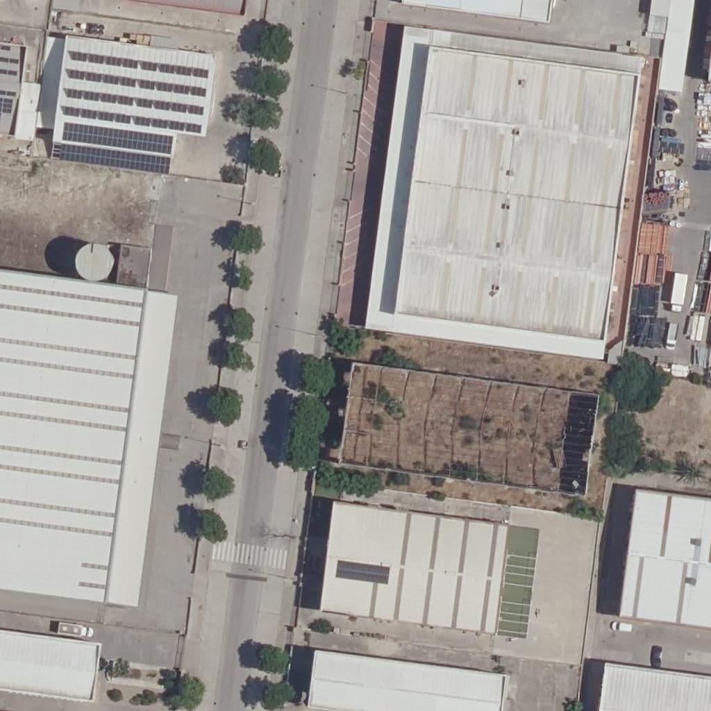 Aerial view of the grounds of El Recreo