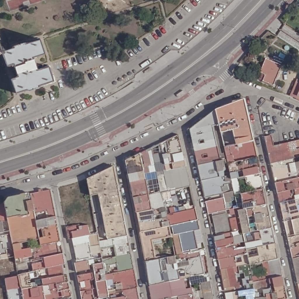Aerial view of the grounds of Pequeño Pony