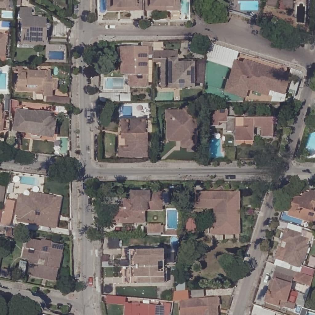 Aerial view of the grounds of Veo Veo