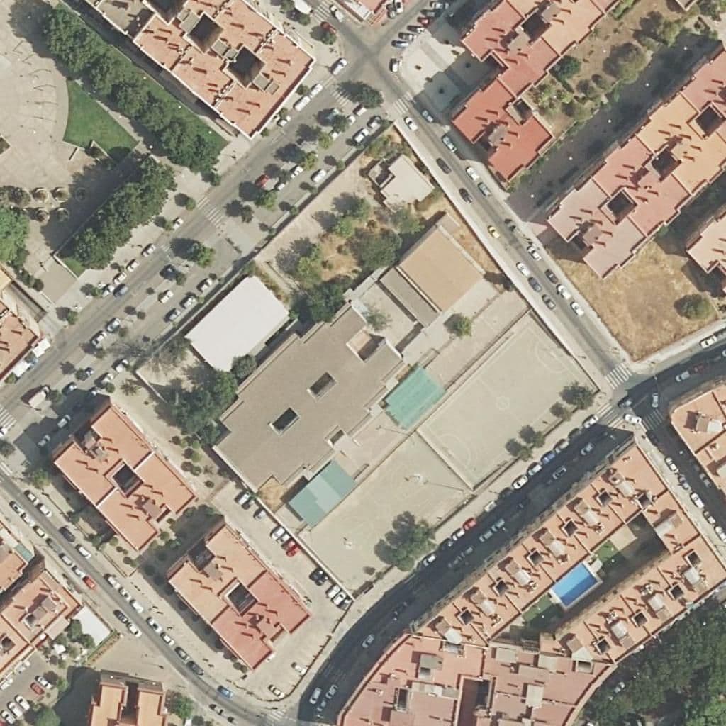 Aerial view of the grounds of Aljoxani