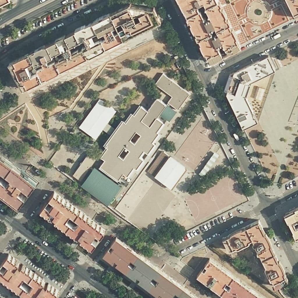 Aerial view of the grounds of Al-Ándalus