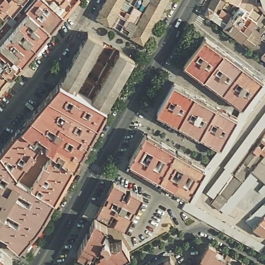 Aerial view of the grounds of Supli