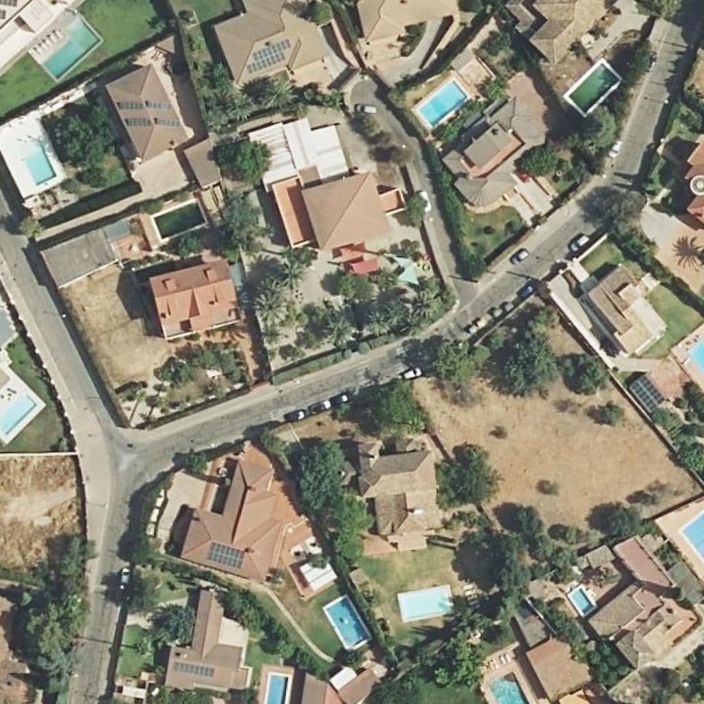 Aerial view of the grounds of Giner De Los Ríos