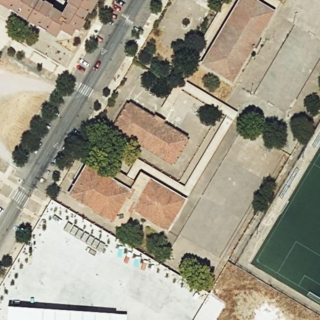 Aerial view of the grounds of Federico García Lorca