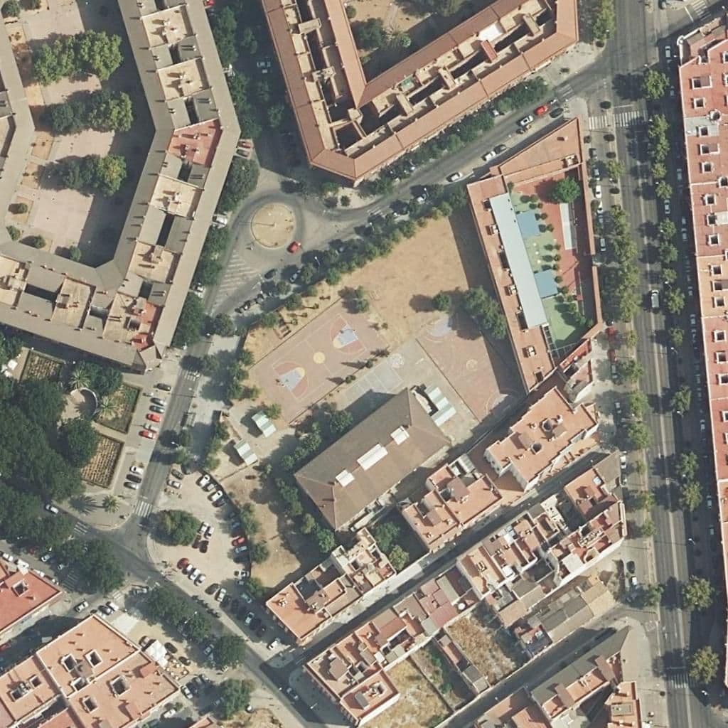 Aerial view of the grounds of Antonio Gala