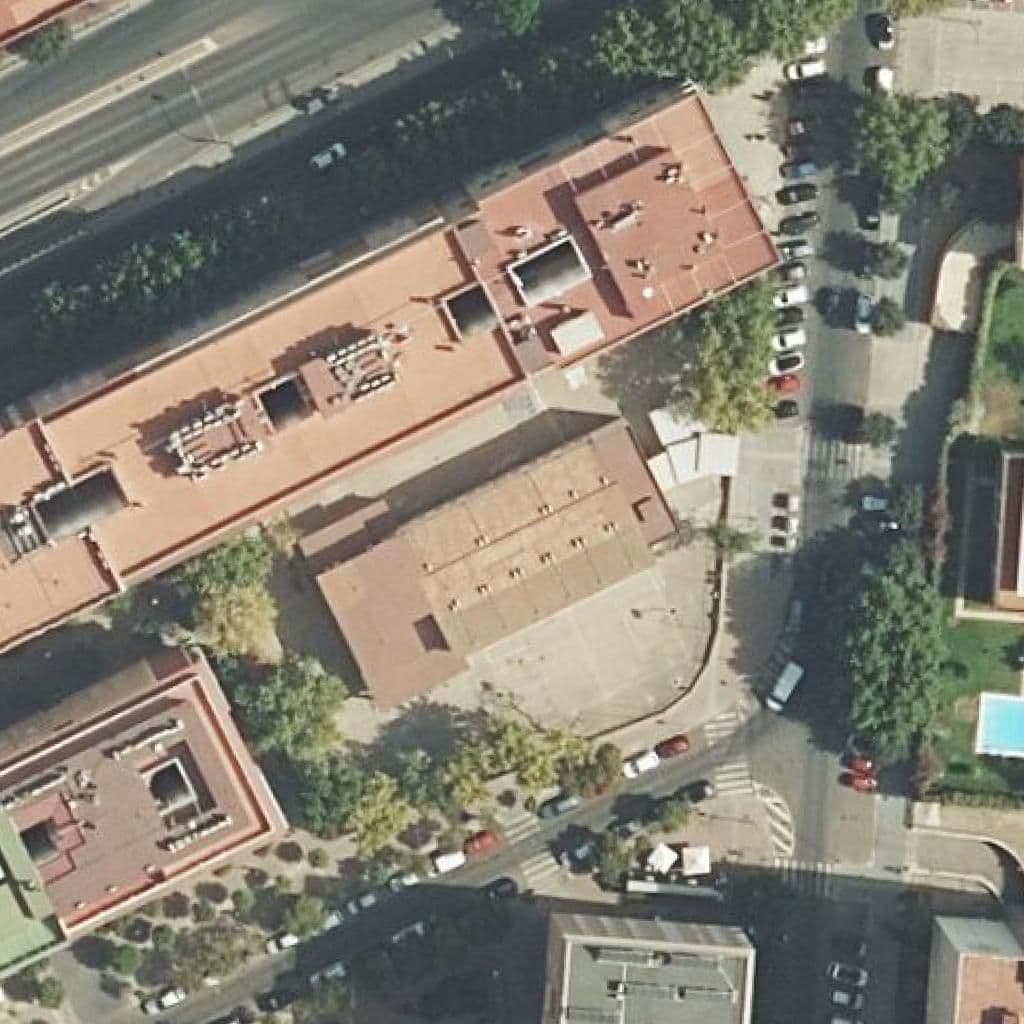 Aerial view of the grounds of Vista Alegre