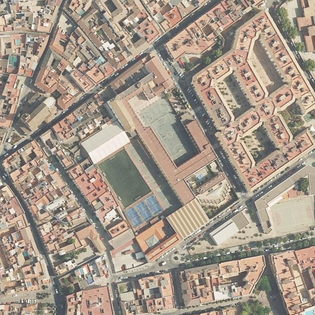 Aerial view of the grounds of Cuenta Cuentos Ii
