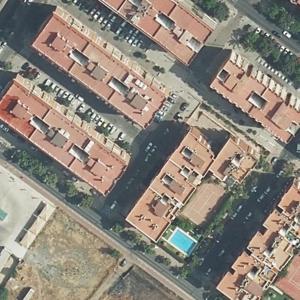 Aerial view of the grounds of Luna Lunera