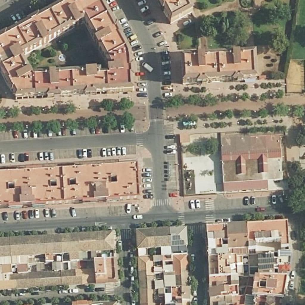 Aerial view of the grounds of Pasitos