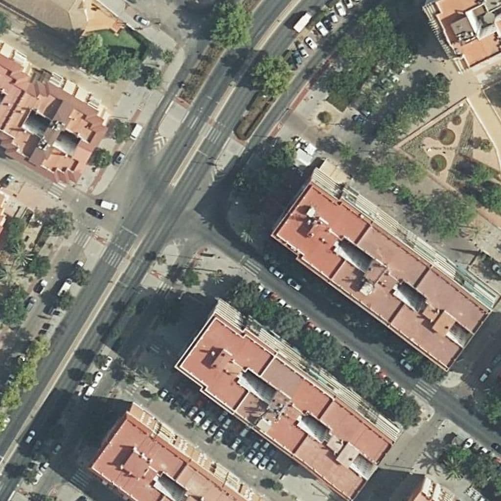 Aerial view of the grounds of Babis