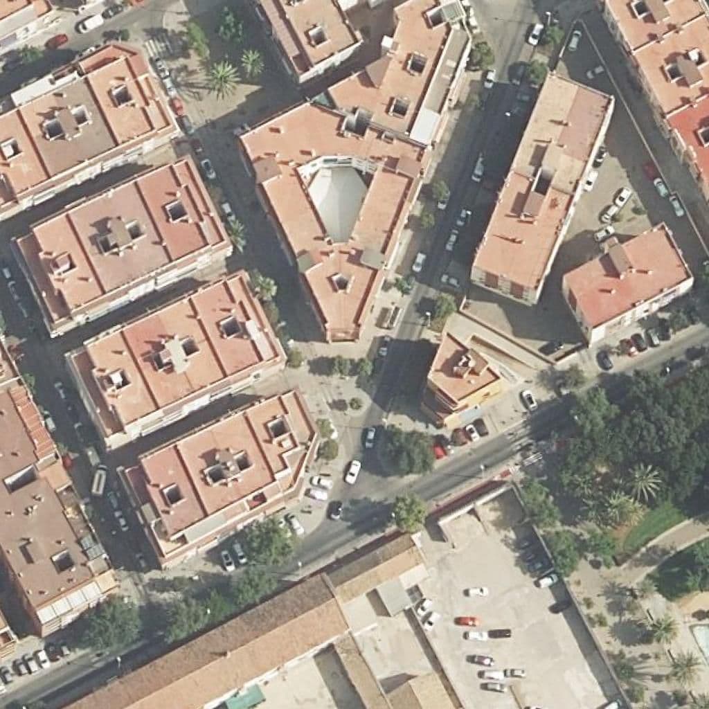Aerial view of the grounds of Manolo Álvaro Ii