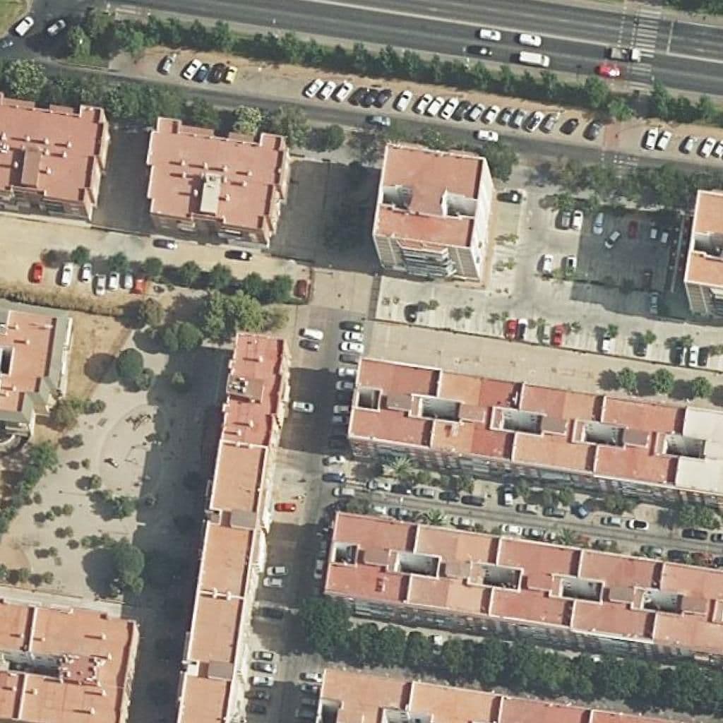 Aerial view of the grounds of La Casa Del Árbol