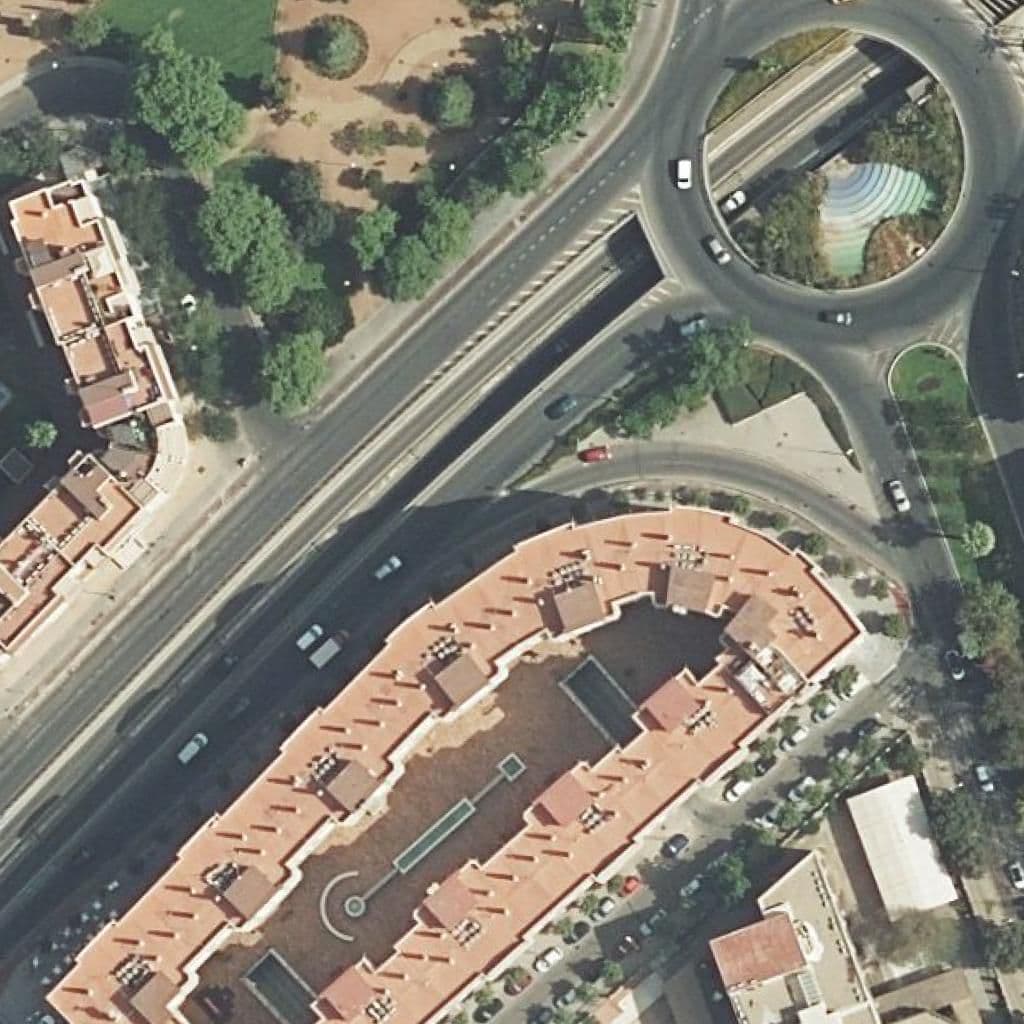 Aerial view of the grounds of Tutuá