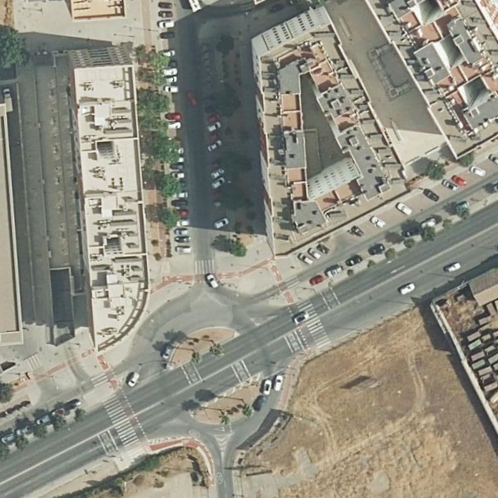 Aerial view of the grounds of Gente Menuda