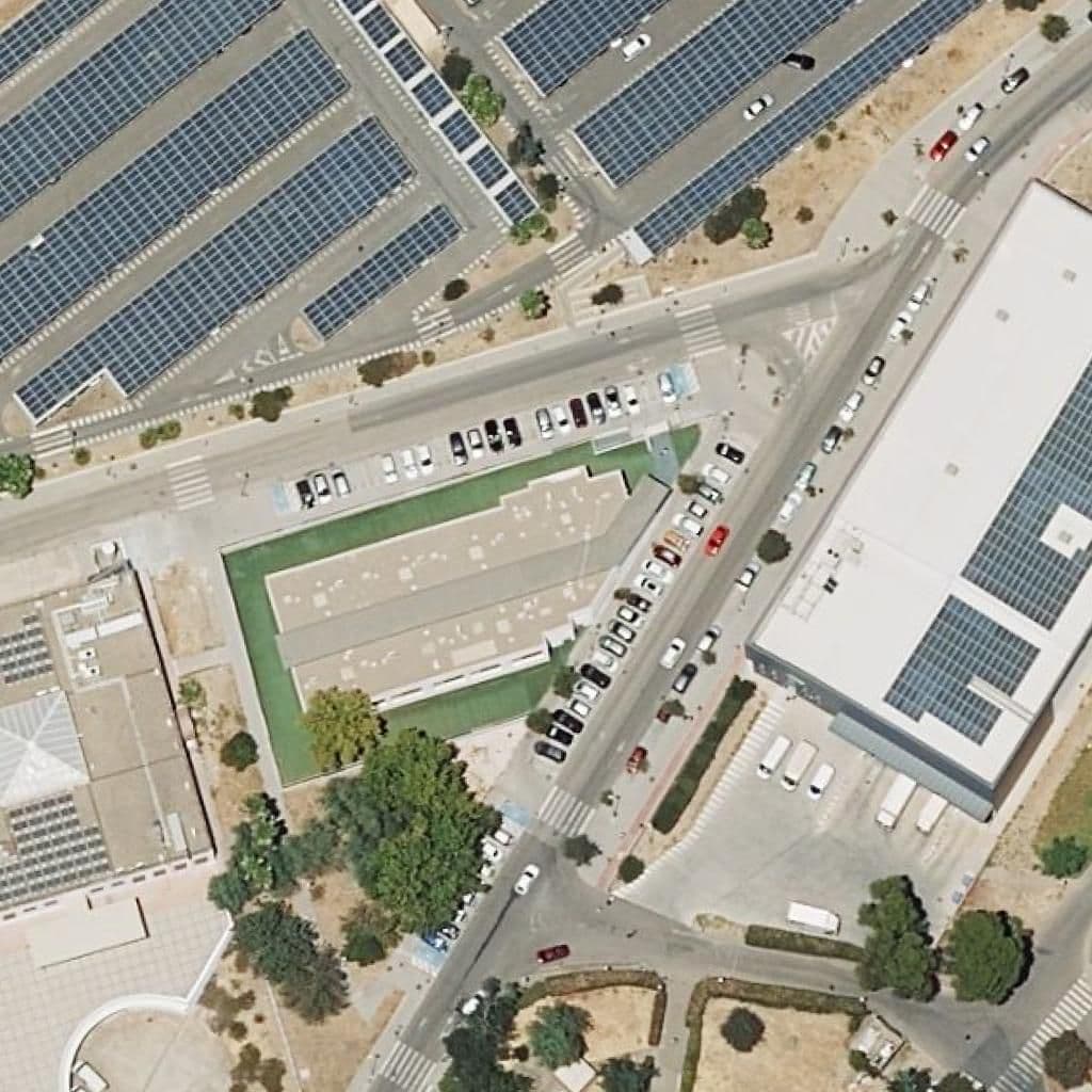 Aerial view of the grounds of 5 Chupetes Córdoba