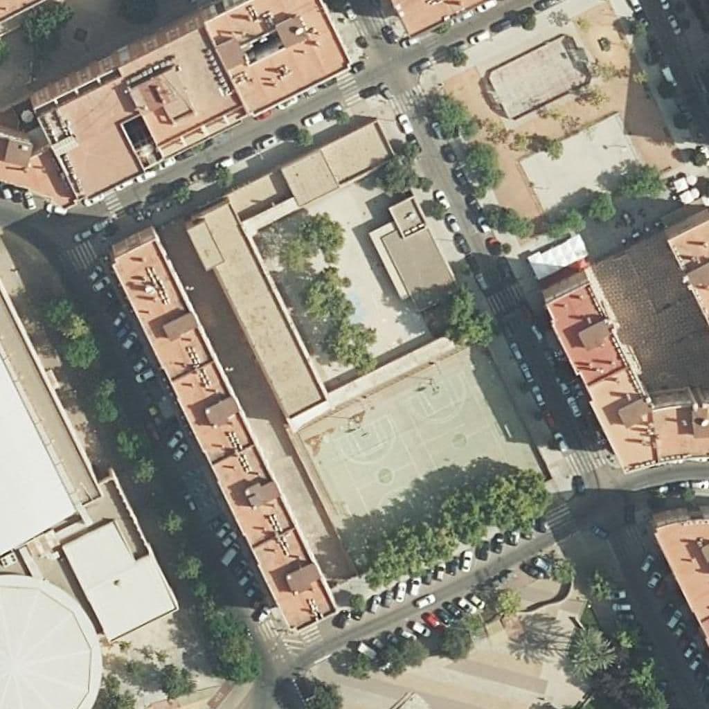 Aerial view of the grounds of Europa