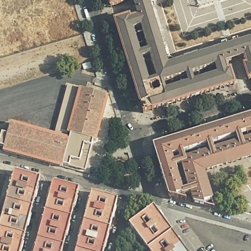 Aerial view of the grounds of Corduba