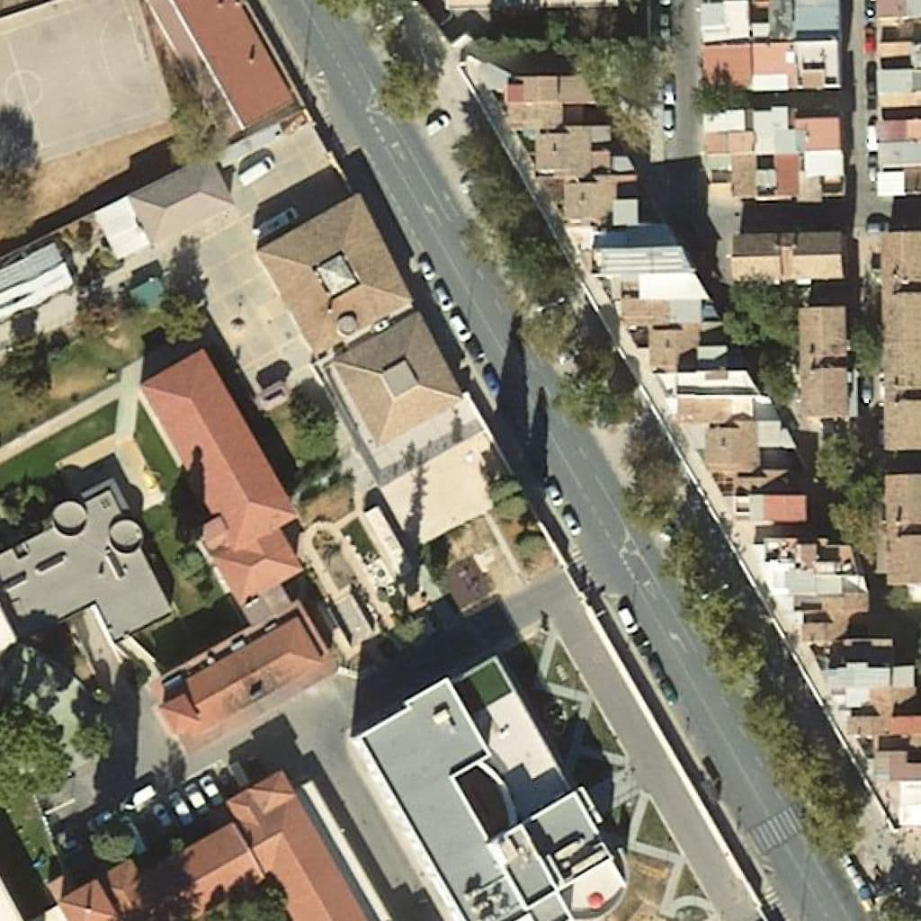 Aerial view of the grounds of Purísima Concepción