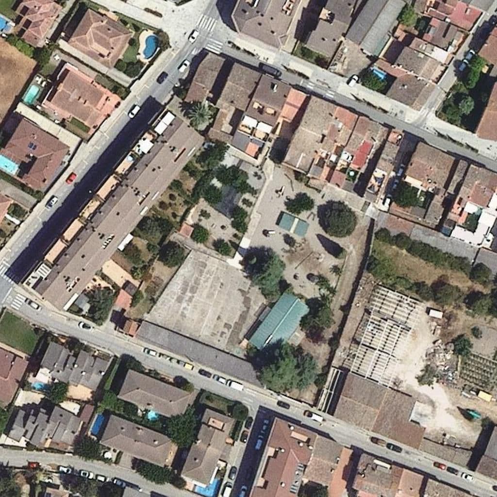 Aerial view of the grounds of Casa Nostra