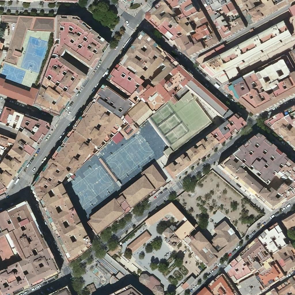 Aerial view of the grounds of Érase Una Vez...