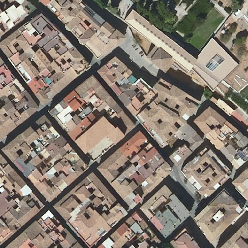 Aerial view of the grounds of San Matías
